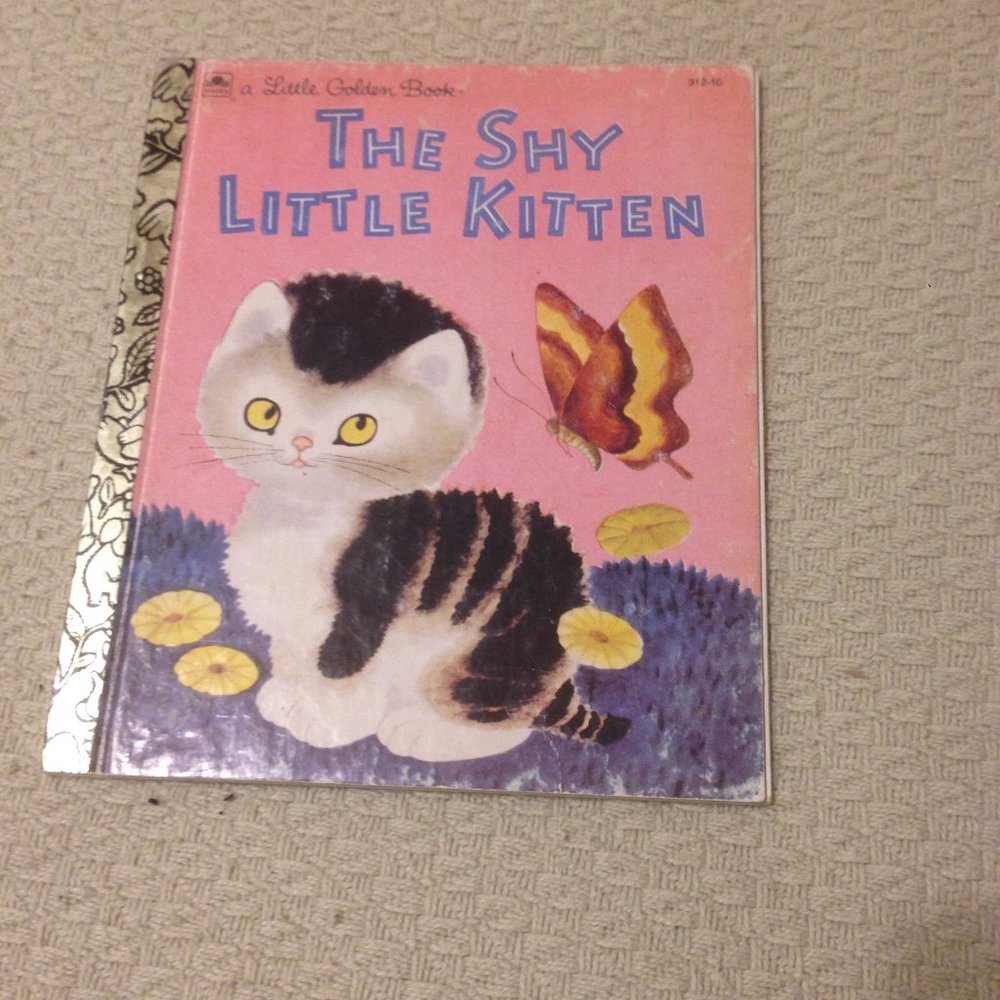 Classic by A little golden book-"The shy little kitten 1946